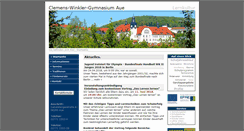 Desktop Screenshot of cwg-aue.de